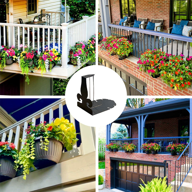 Ampliador instantáneo para balcones: sin herramientas, gran capacidad de carga, compatible con la mayoría de barandillas