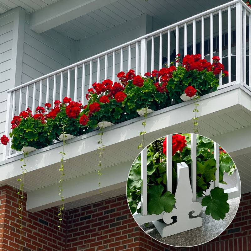 Ampliador instantáneo para balcones: sin herramientas, gran capacidad de carga, compatible con la mayoría de barandillas
