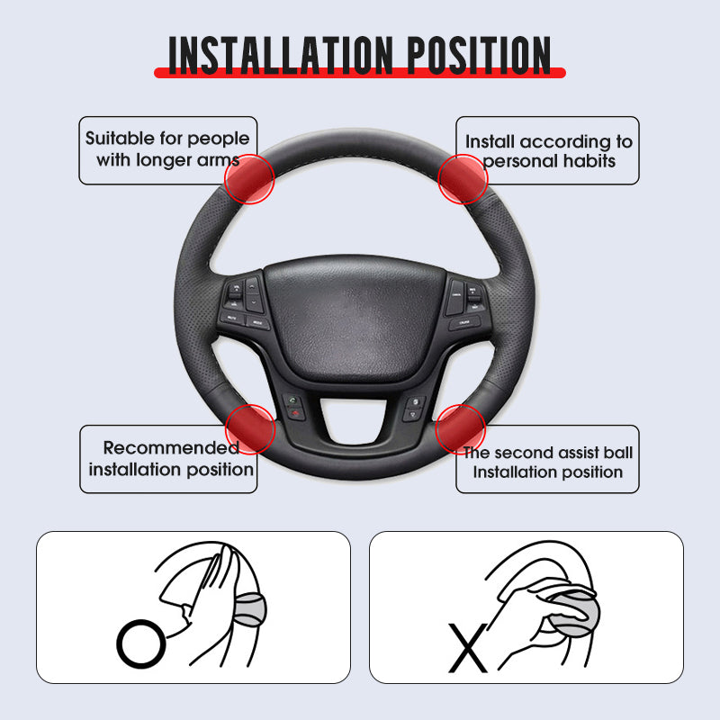⏳Oferta por tiempo limitado ⏰Mando de refuerzo para el volante que facilita la conducción🚗🔃