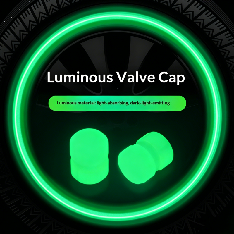 Tapones luminosos para válvulas de neumáticos (juego de 4)